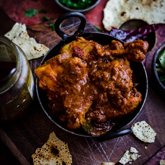 Chicken Bhuna - Recipe photo by tiffinandteaofficial