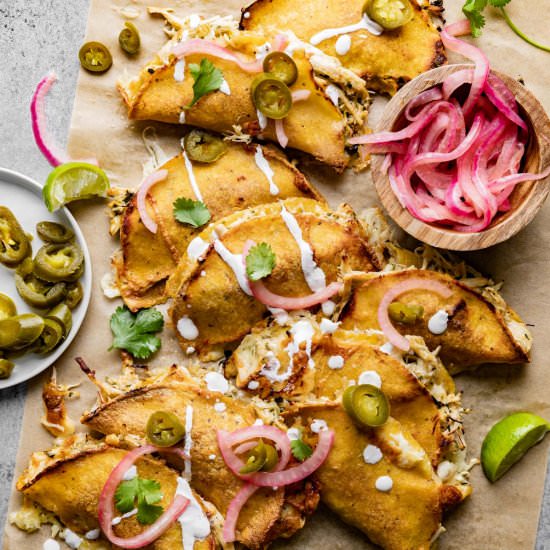Baked Cilantro Lime Chicken Tacos - Recipe photo by bites.with.bri_