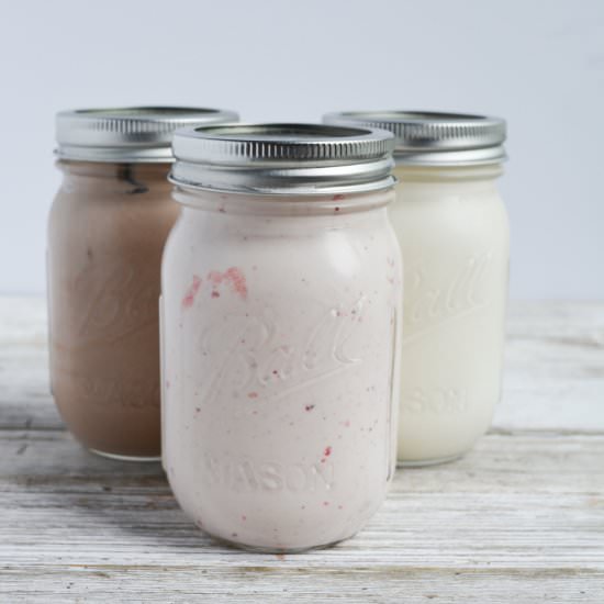 keto mason jar ice cream - Recipe photo by heyketomama
