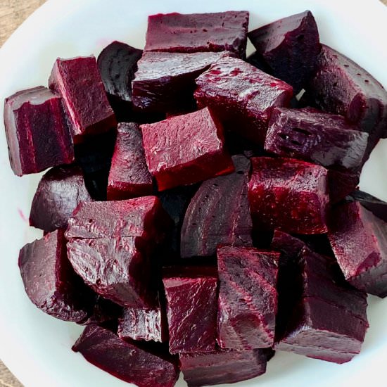 Instant Pot Steamed Whole Beets - Recipe photo by theshortordercook