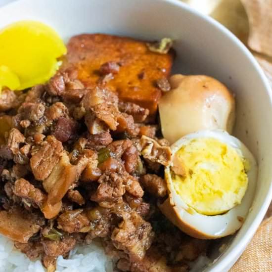 Instant Pot Taiwanese Pork Belly - Recipe photo by theflouredcamera