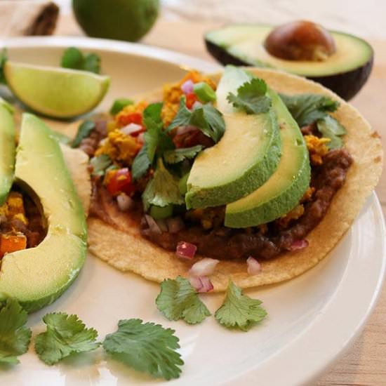 Breakfast Tacos - Recipe photo by SmartyPlants