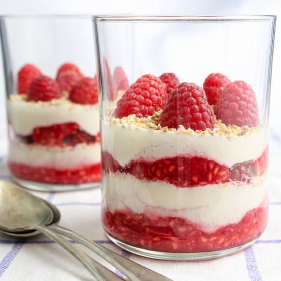 Vegan Cranachan (Scottish Dessert) - Recipe photo by The Pesky Vegan