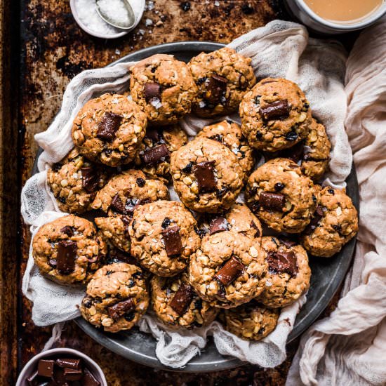 Chocolate Chunk Pantry Cookies - Recipe photo by rainbowplantlife
