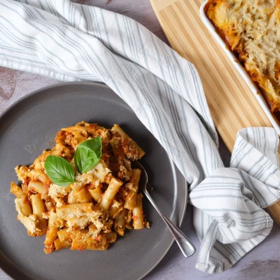 Vegan Baked Ziti - Recipe photo by stephsunshine