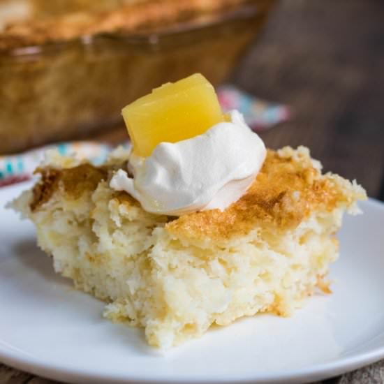 Pineapple Angel Food Cake - Recipe photo by CrayonsAndCravings