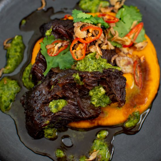 Asian Slow Cooked Beef Cheeks - Recipe photo by AnotherFoodBlogger