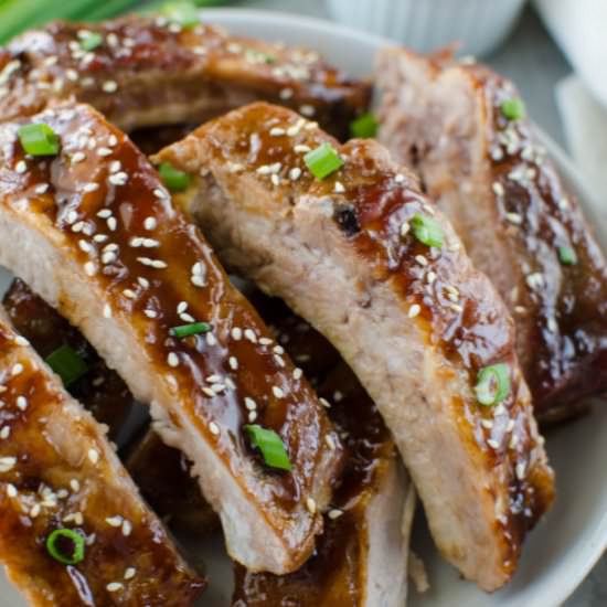 Hawaiian BBQ Ribs - Recipe photo by fakeginger