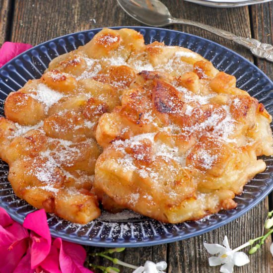MARUYA (BANANA FRITTERS) - Recipe photo by foxy folksy