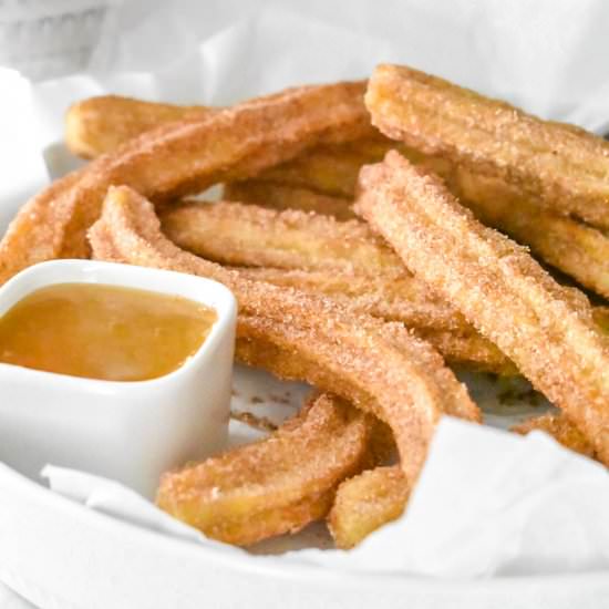 Churros - Recipe photo by Herbs and Flour