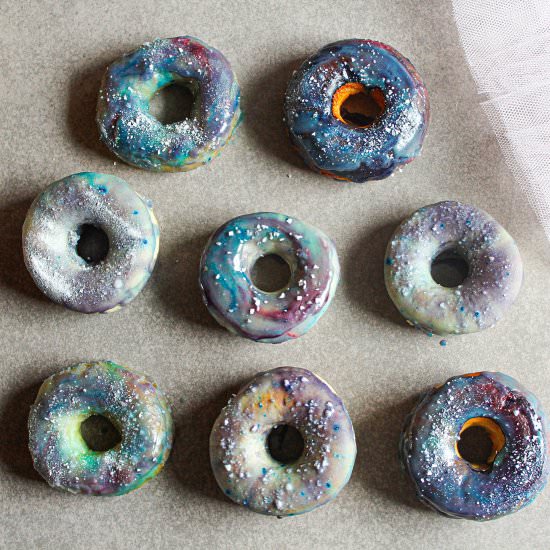 galaxy donuts - Recipe photo by hillcitybride