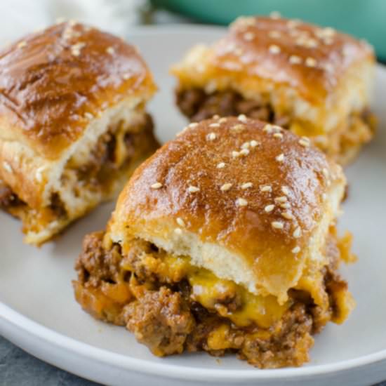 Sloppy Joe Sliders - Recipe photo by fakeginger