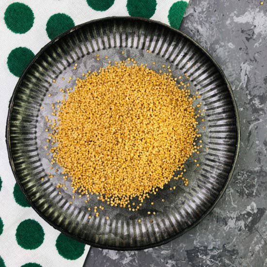 millets - Recipe photo by spicytamarind