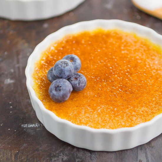 Easy Creme Brûlée - Recipe photo by pumpkinnspice