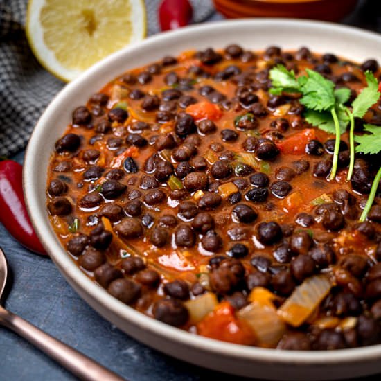 Kala Chana Masala - Recipe photo by skinnyspatula