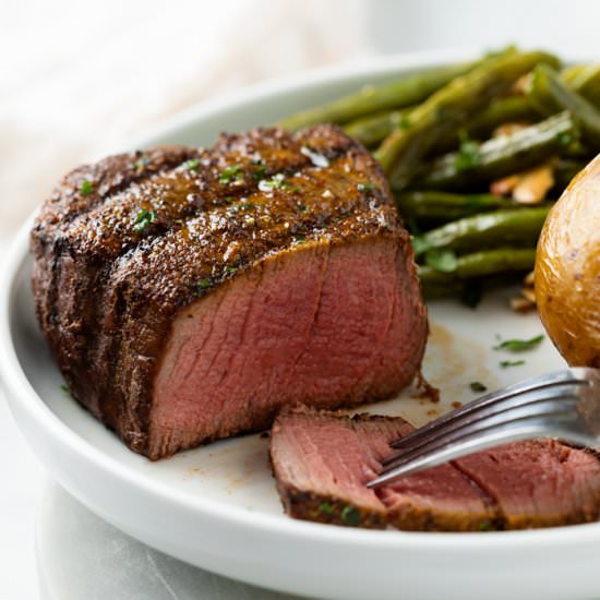 Filet Mignon - Recipe photo by TheCozyCook