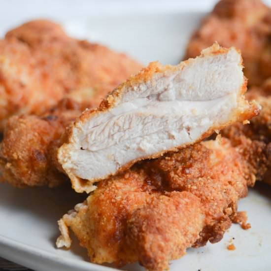 keto fried chicken - Recipe photo by heyketomama