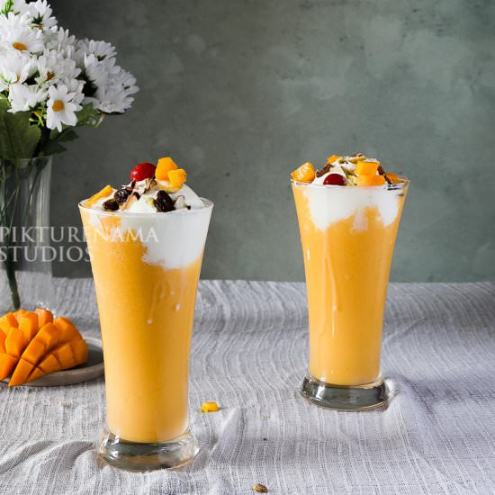 Mango Mastani for Summers - Recipe photo by anindya0909