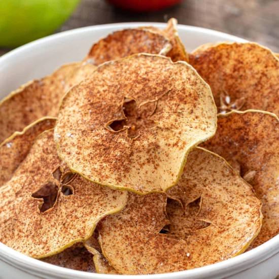 Baked Apple Chips - Recipe photo by Jessica Gavin