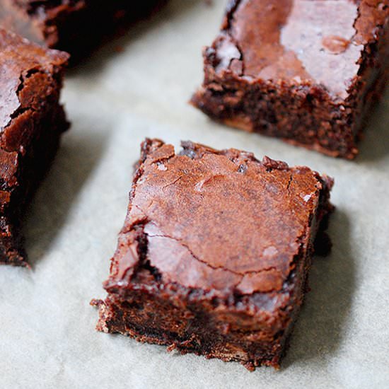 One bowl salted brownies - Recipe photo by evabakes