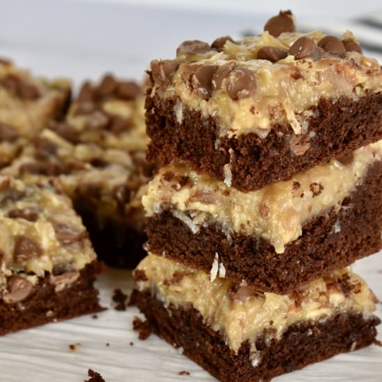 German Chocolate Brownies - Recipe photo by thisdelicioushouse