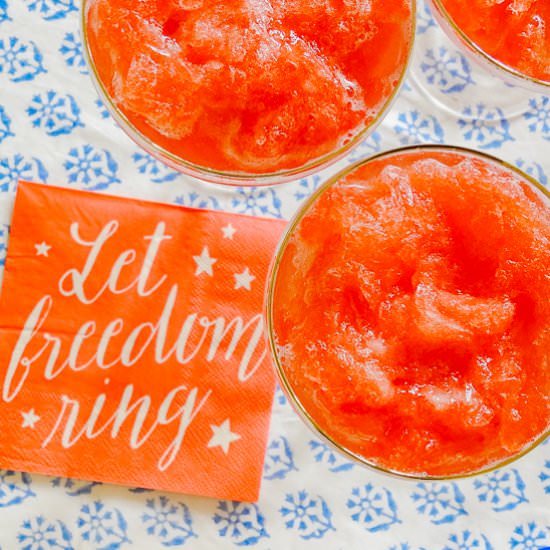 Red Slush Punch - Recipe photo by House of Elyn Ryn