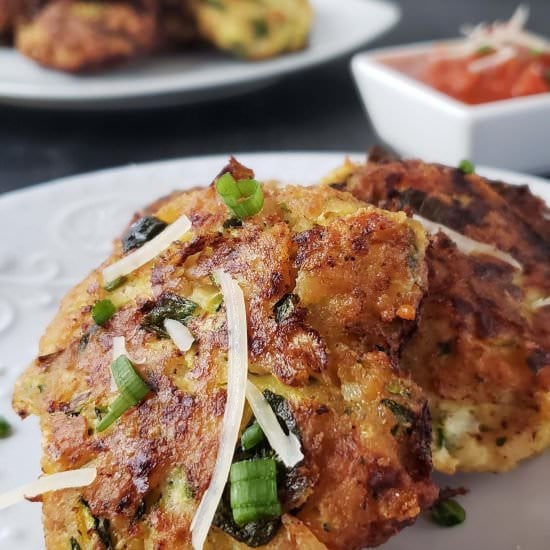 Chicken and Zucchini Fritters - Recipe photo by RaspberriesAndKohlrabi