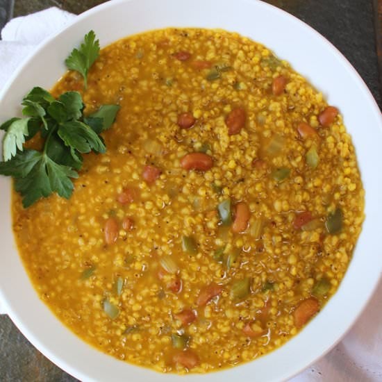 Lesotho Likhobe - Recipe photo by PalatablePastime