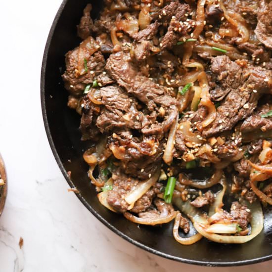 Easy Korean Beef Bulgogi - Recipe photo by butternutandsage