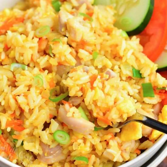 Thai Fried Rice – Khao Pad - Recipe photo by WillCookForSmiles