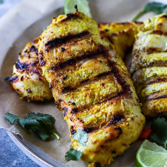 Curried Yogurt Chicken Marinade - Recipe photo by MaesMenu