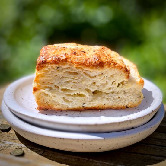 Flaky Buttermilk Biscuits - Recipe photo by cooksleepread