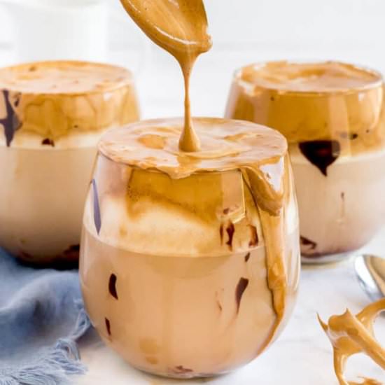 Kahlua Dalgona Coffee - Recipe photo by Lemon blossoms