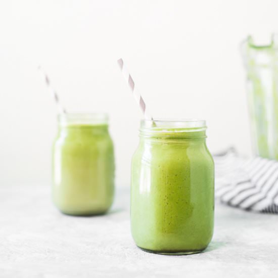 Avocado & Moringa Green Smoothie - Recipe photo by BEET OF THE WILD