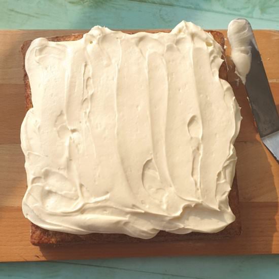 Eggless hummingbird cake - Recipe photo by Flours n frostings