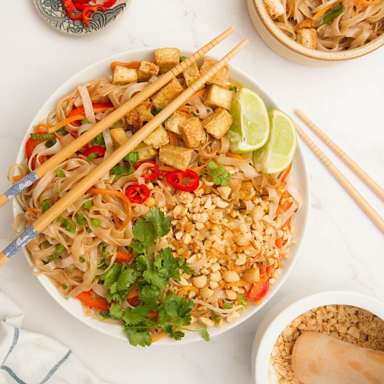 Vegan Pad Thai - Recipe photo by dailydish