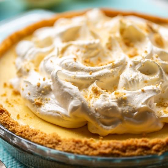 Lemon Icebox Pie - Recipe photo by Savingroomfordessert