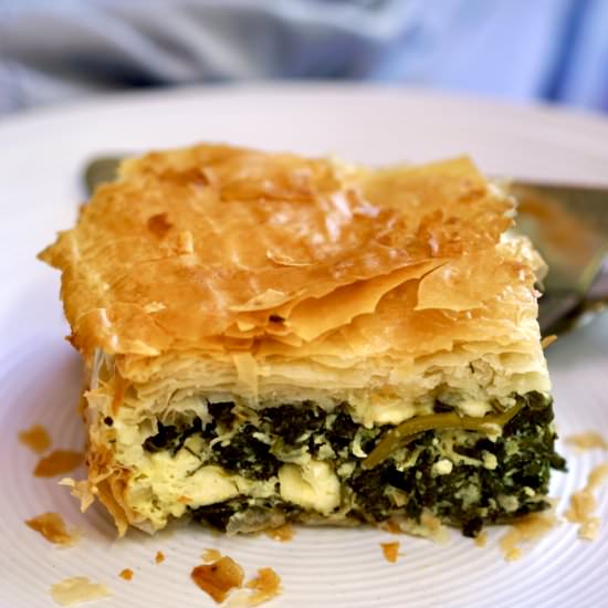 Spanakopita - Recipe photo by simmerandsauce