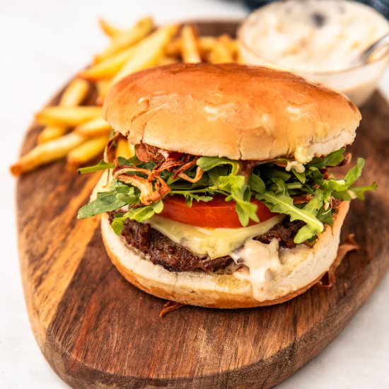 Air Fryer Frozen Burgers - Recipe photo by everylittlecrumb