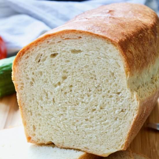 Easy White Sandwich Bread - Recipe photo by joskitchenlarder