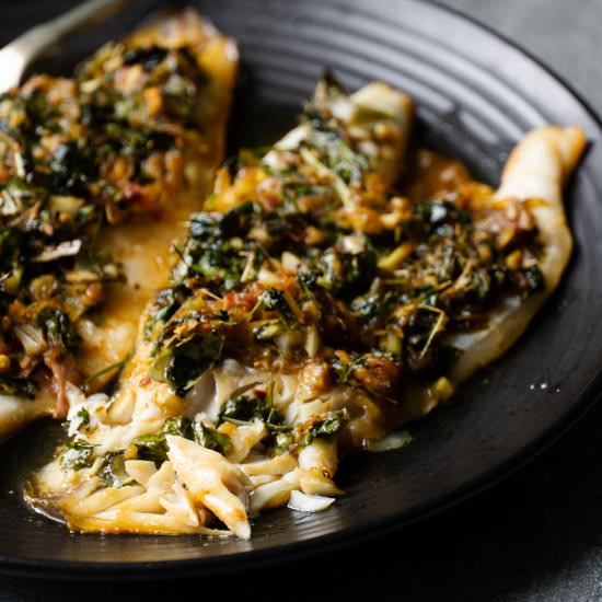 Oven-baked Lemongrass Sea Bass - Recipe photo by etfoodvoyage
