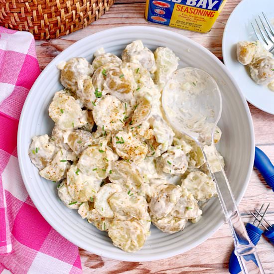 Chesapeake Potato Salad - Recipe photo by Theyummymuffin