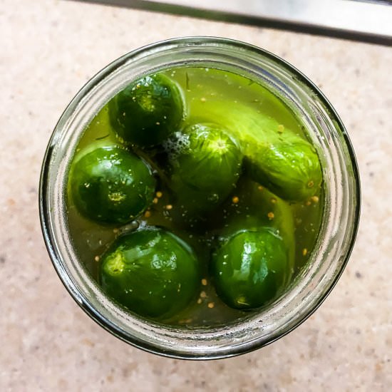 Easy Pickles - Recipe photo by Lisa G Cooks
