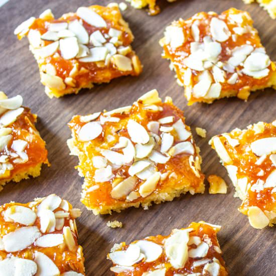 Apricot Bars - Recipe photo by BeyondtheCoop