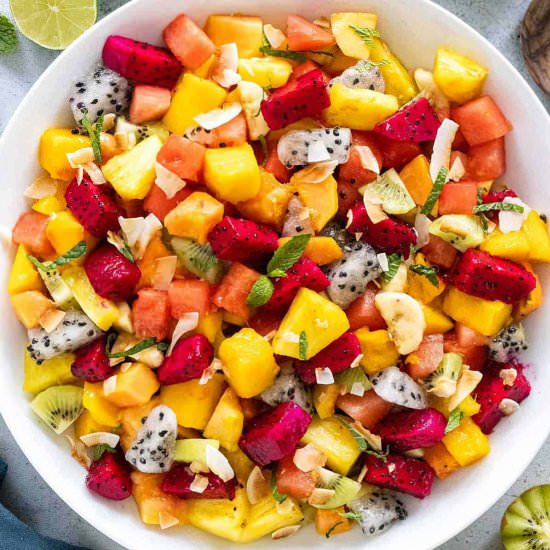 Tropical Fruit Salad - Recipe photo by Jessica Gavin