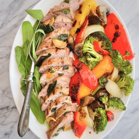 Delicious Grilled Pork Tenderloin - Recipe photo by marilenaskitchen