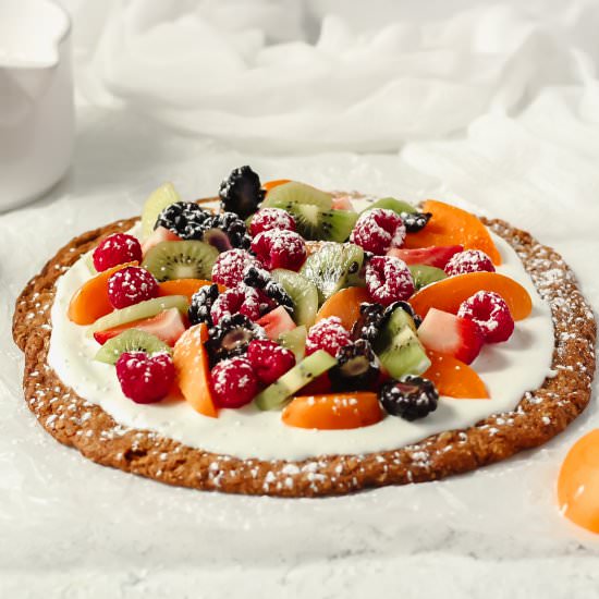 Breakfast Fruit Pizza - Recipe photo by Butternut Lane