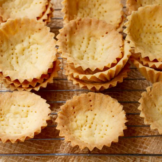 Shortcrust tartlets - Recipe photo by mecooks.com