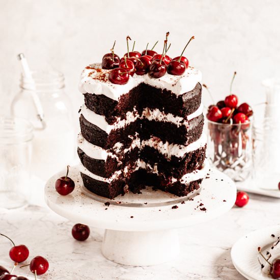 Black Forest Cake - Recipe photo by CAKED by Katie