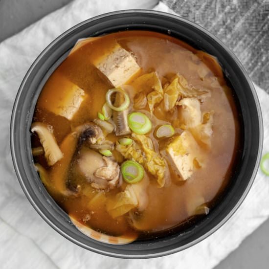 Hot & Sour Soup – Vegan, No Oil - Recipe photo by cleanfooddirtygirl